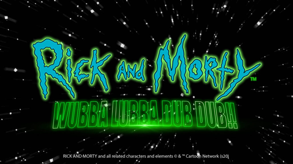 Rick and Morty Wubba Lubba Dub Dub
