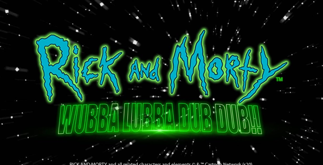 Rick and Morty Wubba Lubba Dub Dub