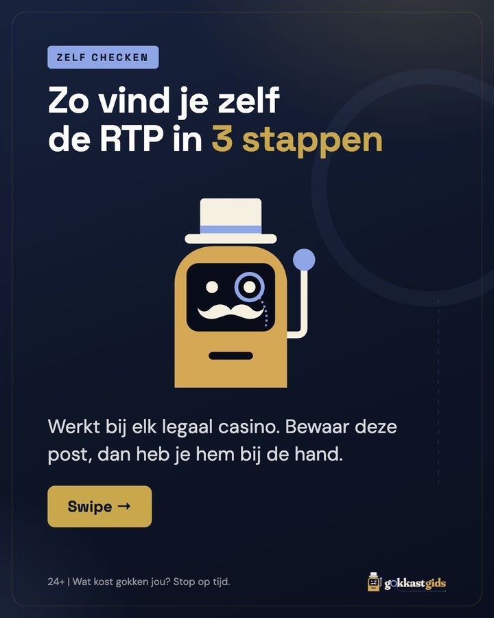 Zo vind je zelf de RTP in 3 stappen